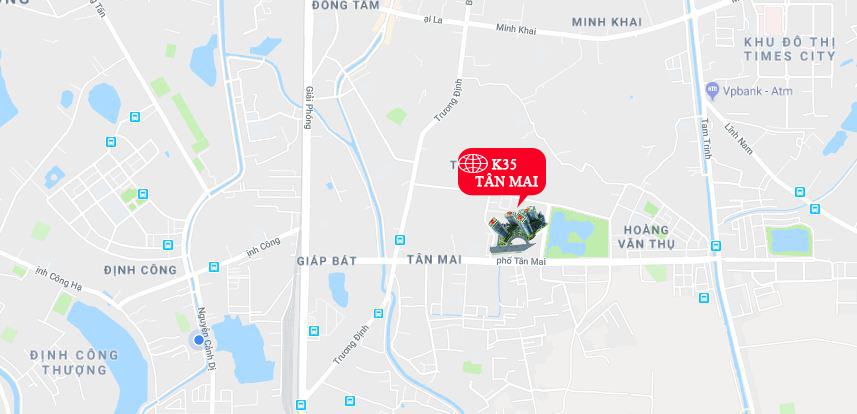 Chung cư K35 Tân Mai